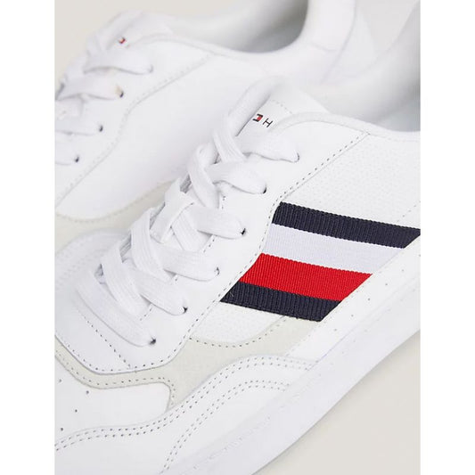 Tommy Hilfiger Court Cupsole Retro Lth Stripes M FM0FM04828YBS shoes
