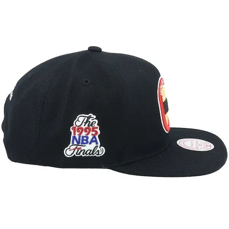 Mitchell & Ness NBA Houston Rockets Top Spot Snapback Hwc Rockets Cap HHSS2976-HROYYPPPBLCK
