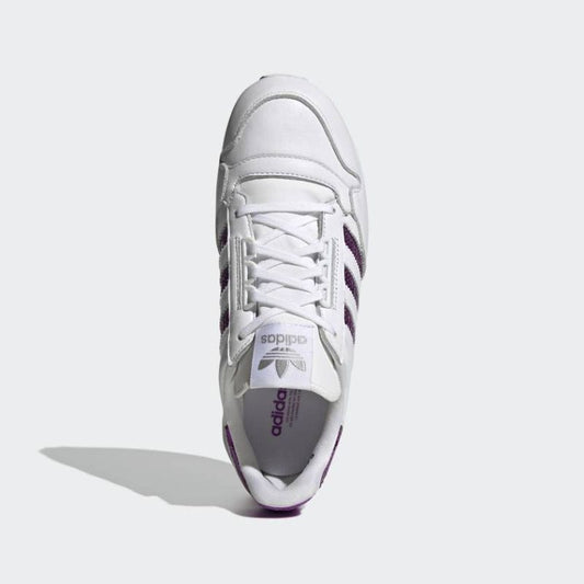 Adidas Originals ZX 500 Cloud White/Shock Purple women's shoes - G55663