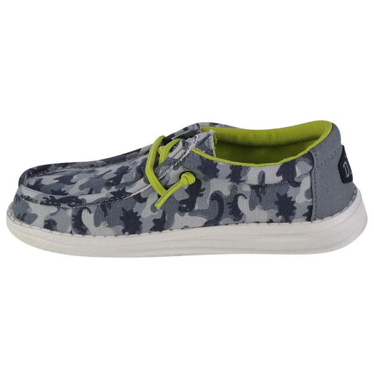 Hey Dude Wally Youth Camodino Jr 40043-425 shoes