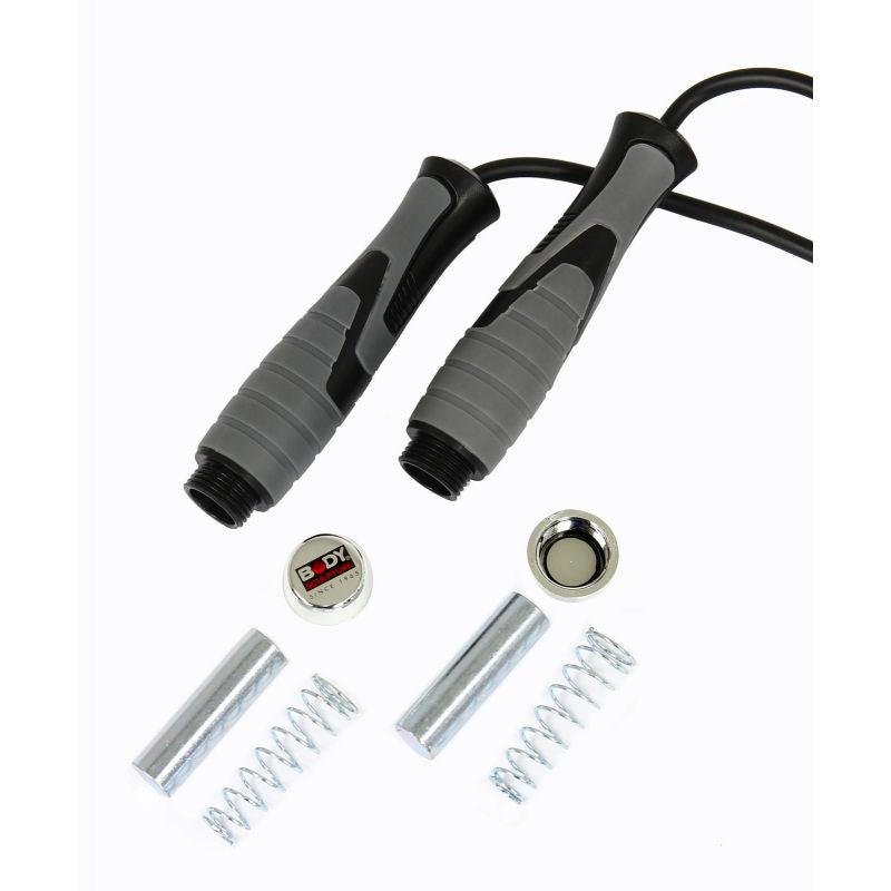 Speed skipping rope with 2 x 100g weights BK 256