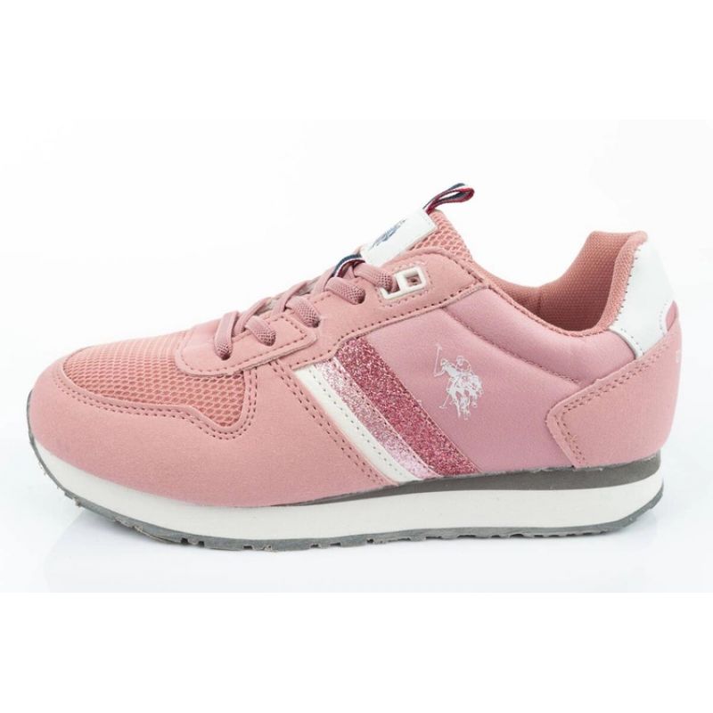 US Polo ASSN shoes. W NOBIK003A-PIN001