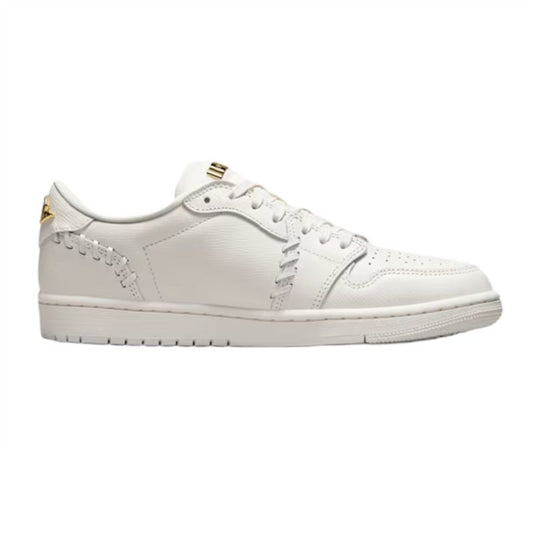 Air Jordan 1 Low Method of Make Wmns “White/Metallic Gold” women's sports shoes - FN5032-100