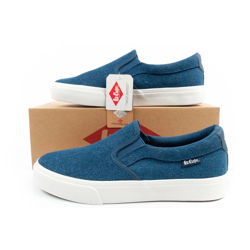 Lee Cooper men's sneakers shoes fashionable comfortable slip-on jeans Slip on