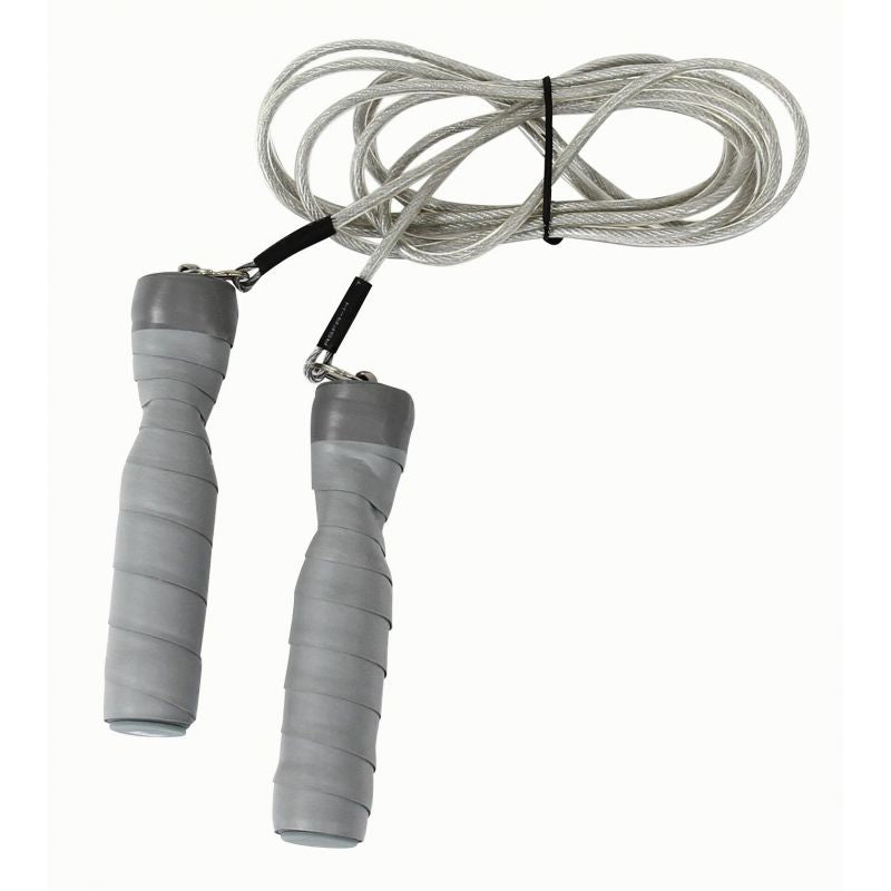 Speed skipping rope with steel cable 138