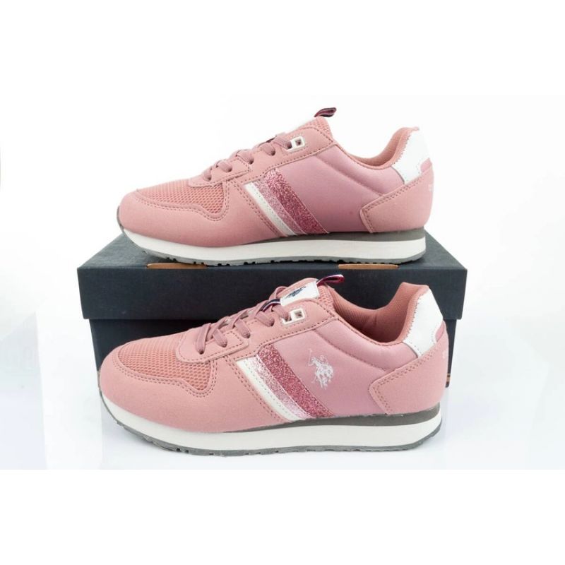 US Polo ASSN shoes. W NOBIK003A-PIN001