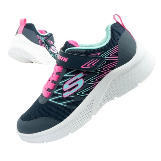 Skechers Microspec children's sports shoes for girls lightweight