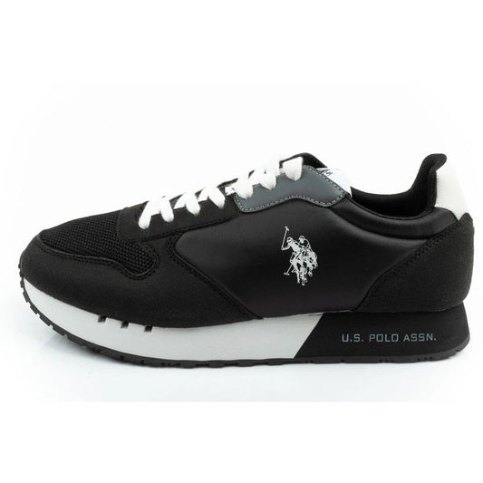 US Polo Assn sports shoes sneakers men's fashionable comfortable black