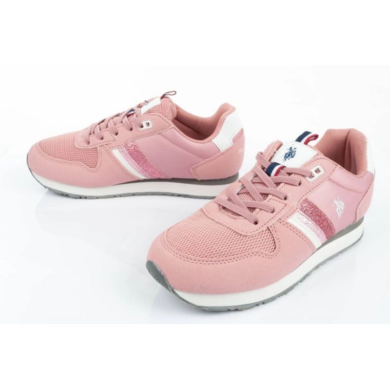 US Polo ASSN shoes. W NOBIK003A-PIN001