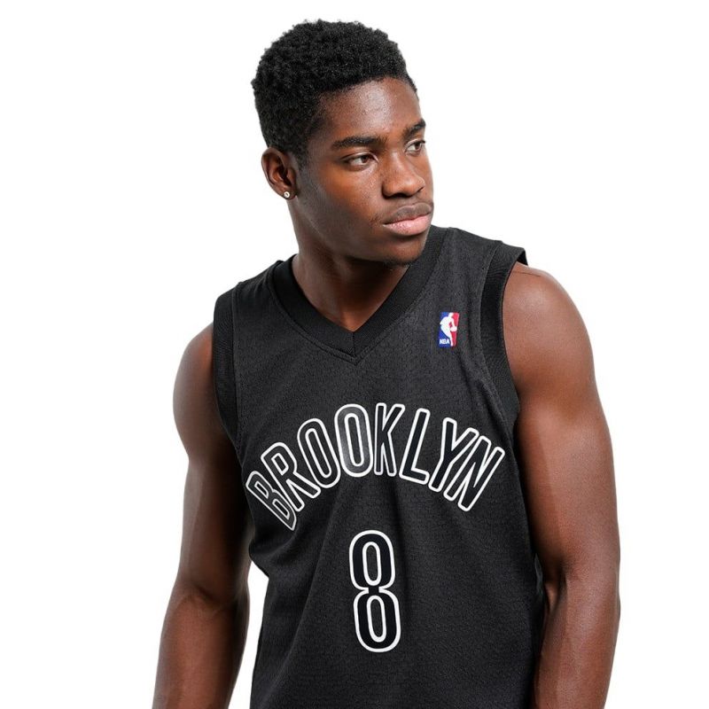 Mitchell & Ness NBA Swingman Brooklyn Nets Deron Williams T-shirt M SMJY6513-BNE12DWMBLCK