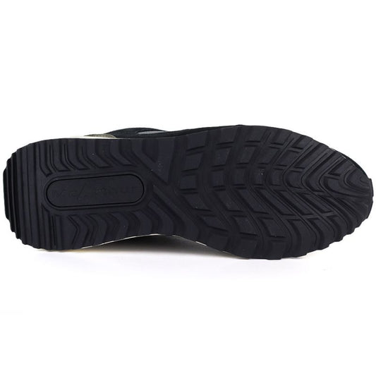 Men's black leather sports shoes Mcrthur MA254