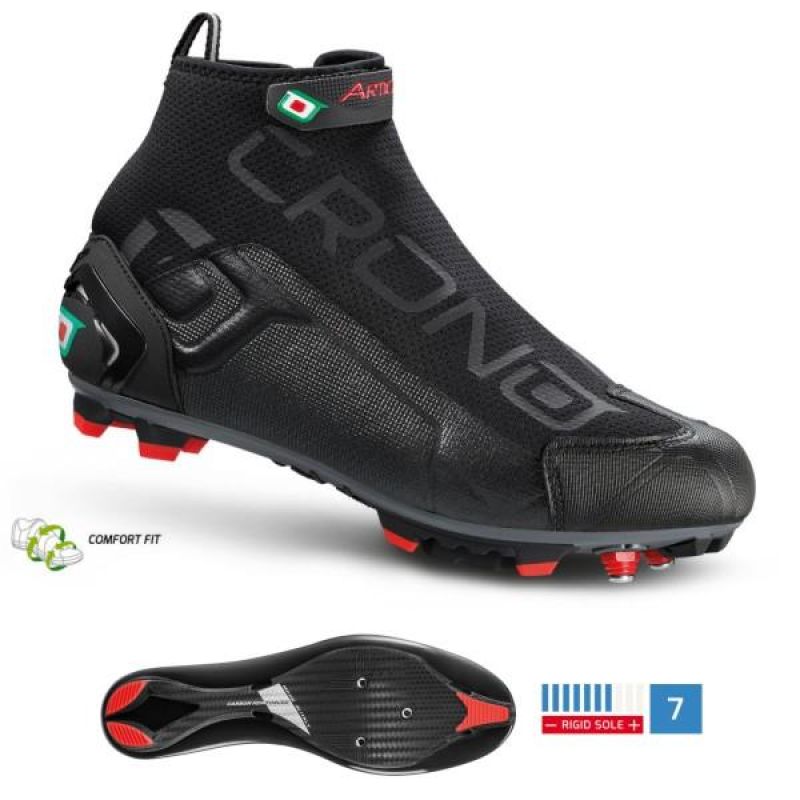 CRONO CW-1 17 road shoes black 43 nylon