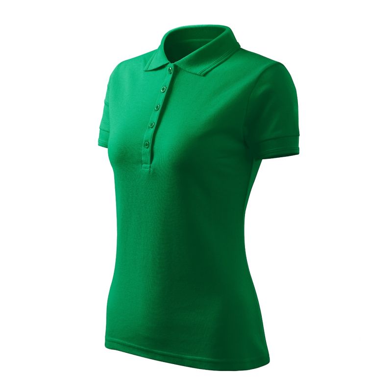 Malfini Pique Polo Free W MLI-F1016 polo shirt, grass green