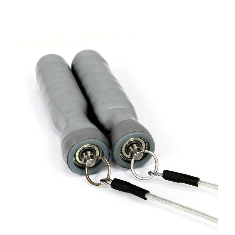 Speed skipping rope with steel cable 138