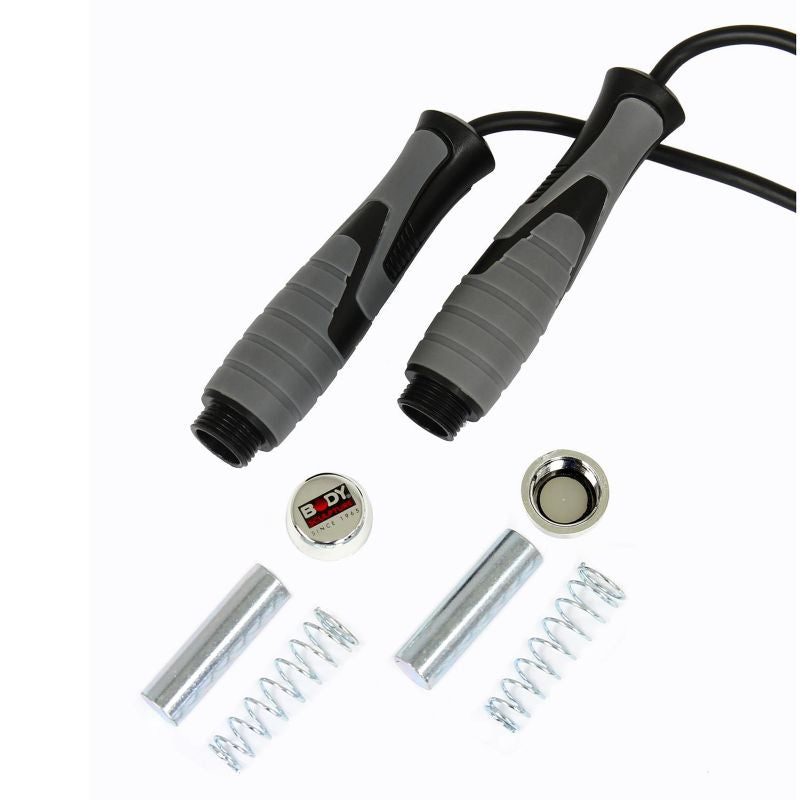 Speed skipping rope with 2 x 100g weights BK 256
