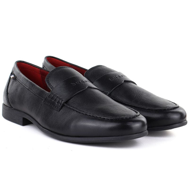 Men's black leather shoes Bugatti TT153105