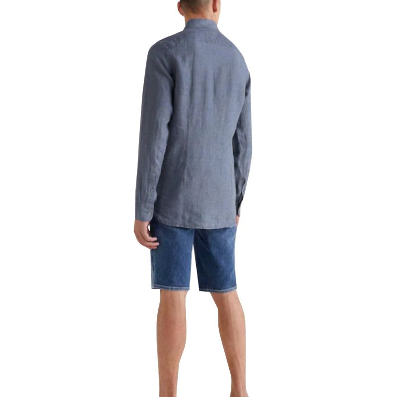 Tommy Hilfiger Pigment Dyed Linen shirt M MW0MW23147