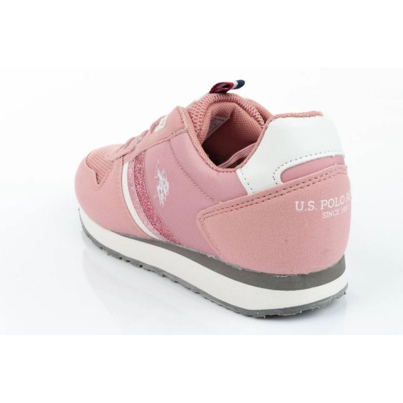 US Polo ASSN shoes. W NOBIK003A-PIN001