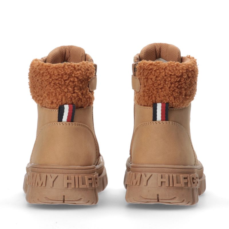 Tommy Hilfiger Lace-Up Bootie Cognac W T3A5-33053-1628582-582