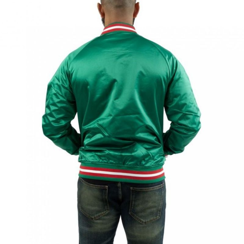 Mitchell & Ness NBA Milwaukee Bucks Lightweight Jacket M STJKMG18013-MBUDKGN