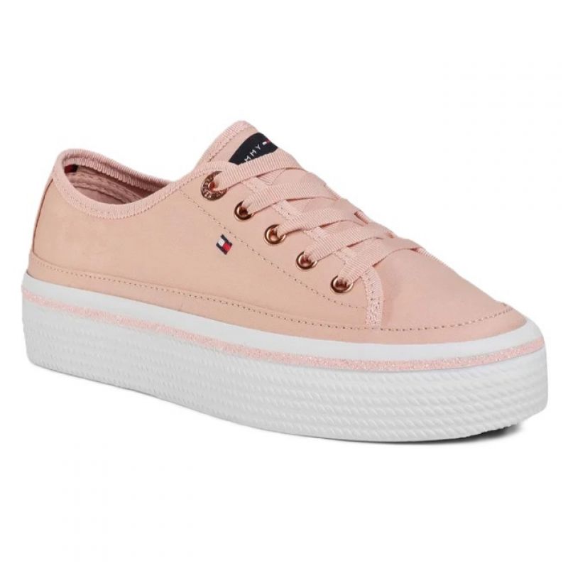 Tommy Hilfiger Glitter Detail Flatform Sneaker W FW0FW05013