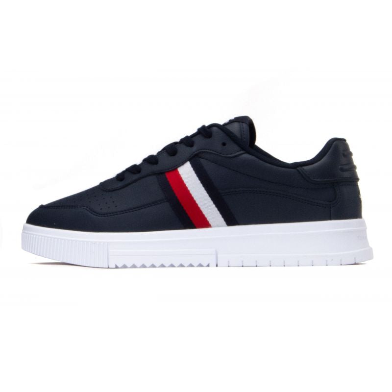 Tommy Hilfiger Supercup Leather Stripes M shoes FM0FM04824 DW5
