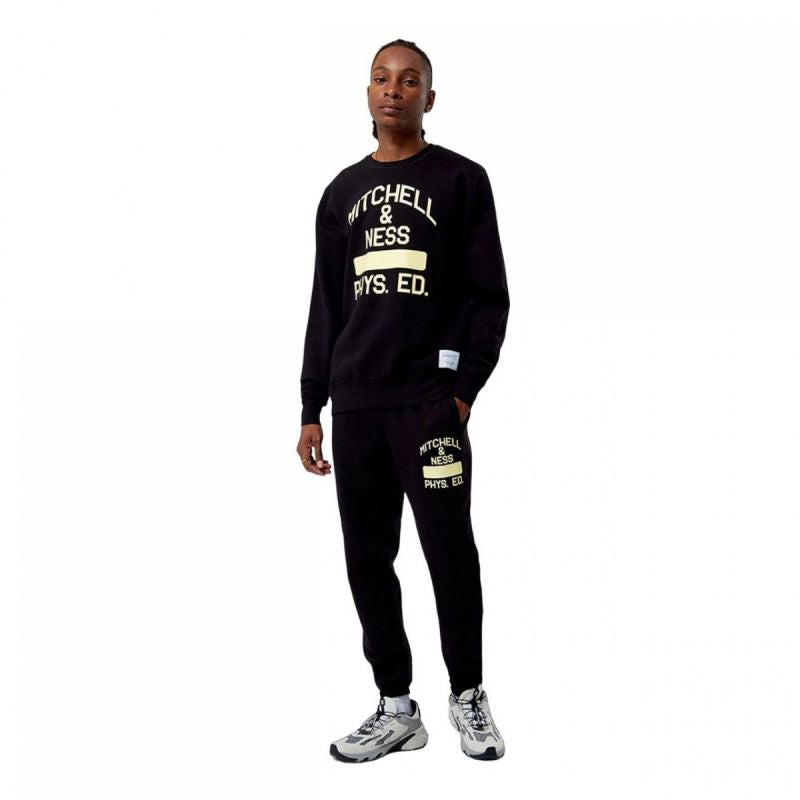 Mitchell & Ness Branded Fashion Graphic Crew M FCPO5532-MNNYYPPPBLCK sweatshirt
