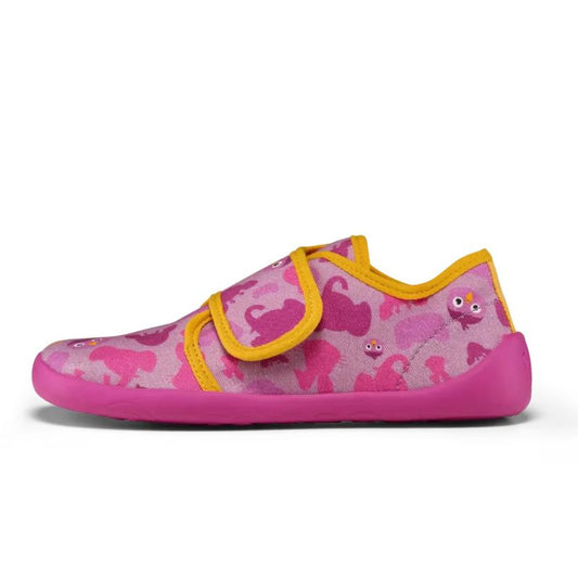 Affenzahn barefoot slipper cotton shoes Movy bird (01398-40010)