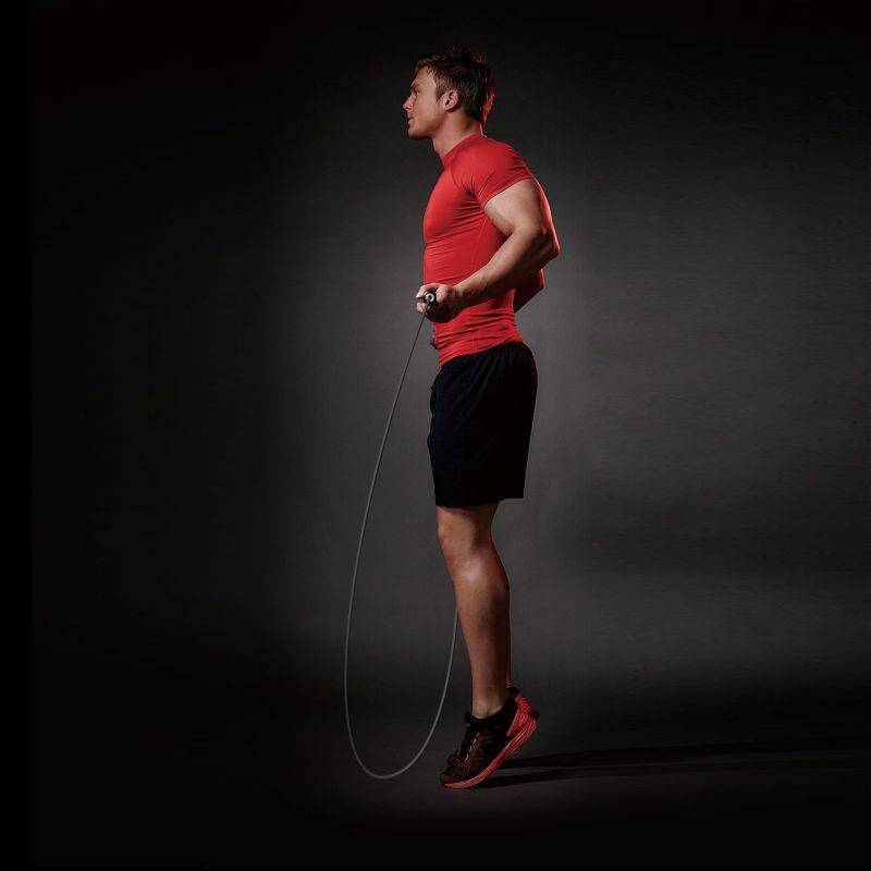 Speed skipping rope with 2 x 100g weights BK 256