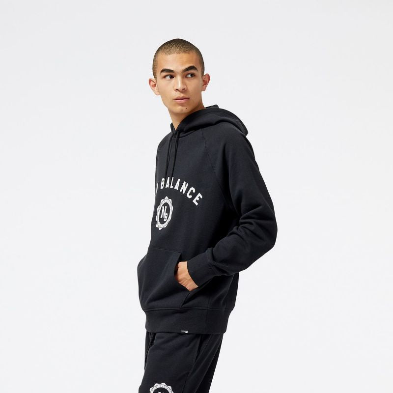 New Balance Sport Seasonal French Terry H BK M sweatshirt MT31901BK