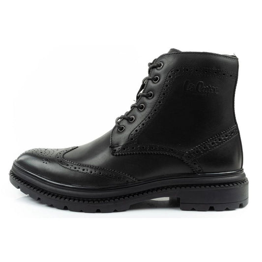 Lee Cooper men's shoes Chelsea boots elegant leather black