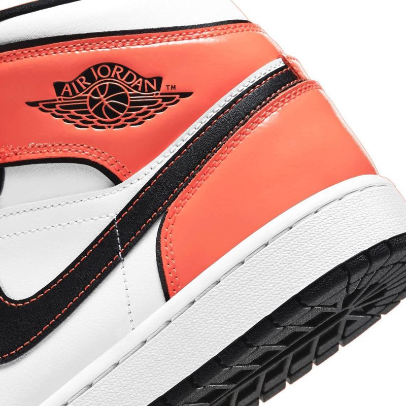 Air Jordan 1 Mid SE Turf Orange shoes - DD6834-802
