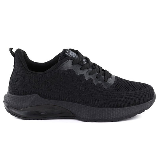Black men's sports shoes Big Star TT174145