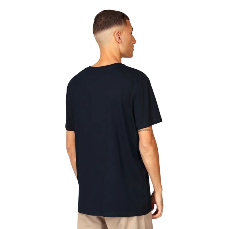 Mitchell & Ness NCAA University Of North Carolina Large Logo Tee M BMTRINTL1272-UNCNAVY
