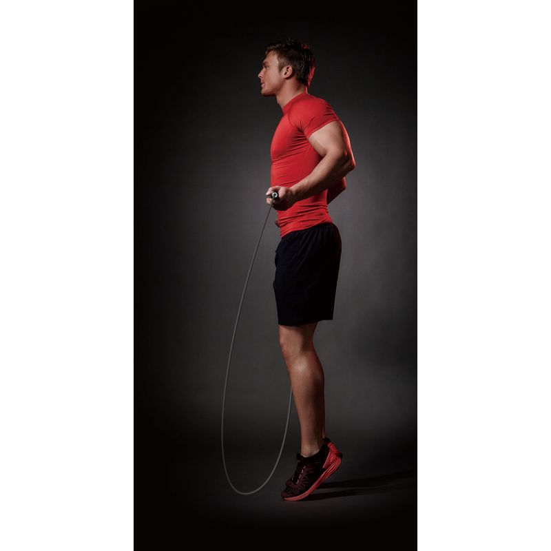 Speed skipping rope with 2 x 100g weights BK 256