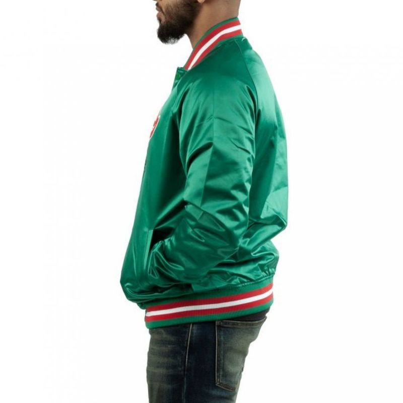 Mitchell & Ness NBA Milwaukee Bucks Lightweight Jacket M STJKMG18013-MBUDKGN