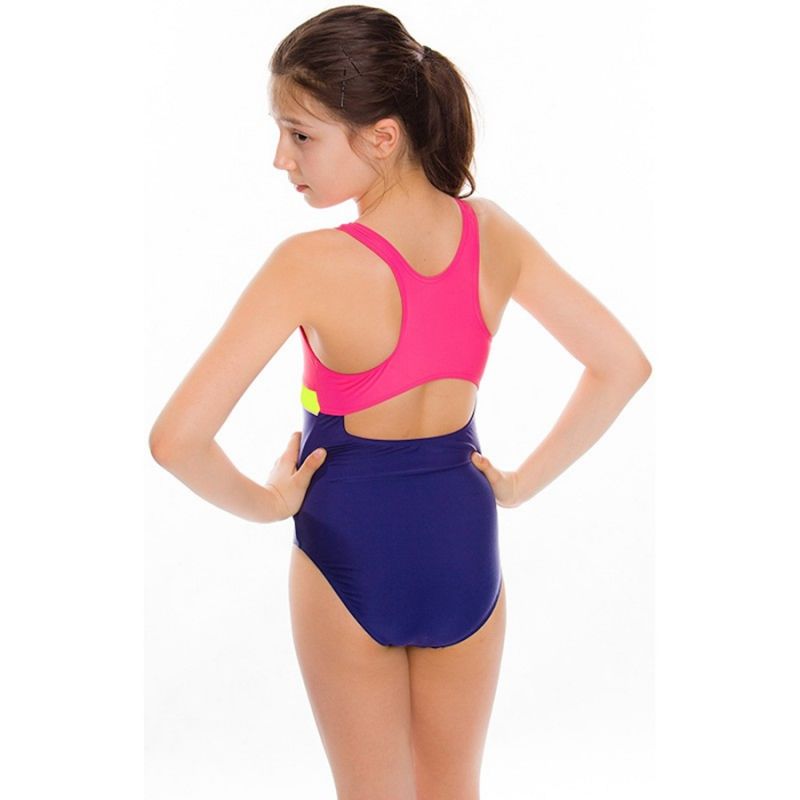 Aqua-speed Junior Emily Pink and Purple Swimsuit