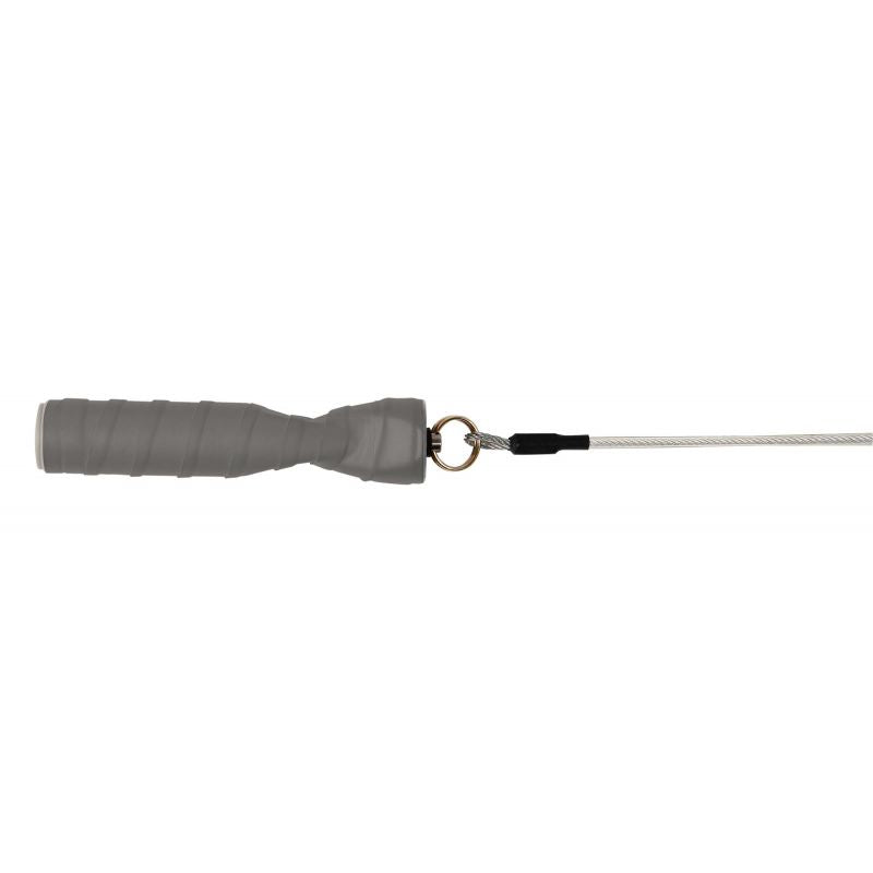 Speed skipping rope with steel cable 138