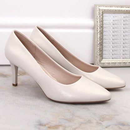 Sergio Leone W SK414D pearl high heels