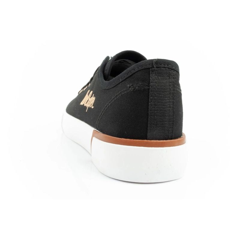 Lee Cooper women's sports shoes fabric sneakers stylish black