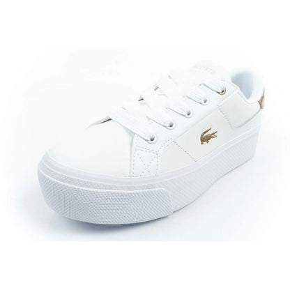 Lacoste women's sports shoes Ziane Platform 126 sneakers white fashionable
