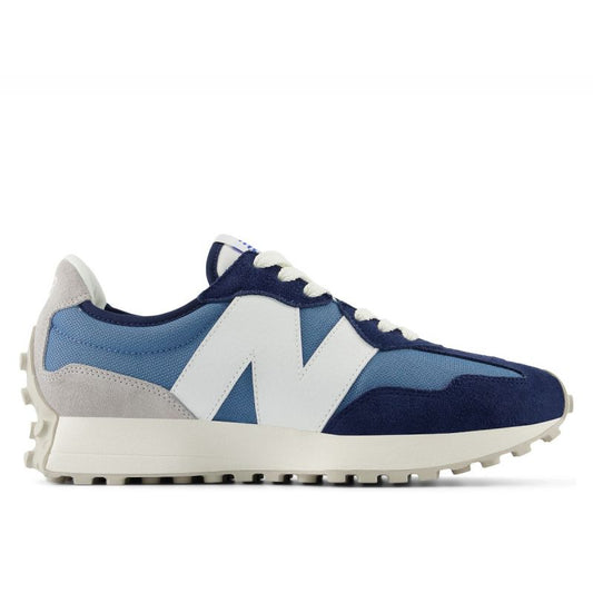 New Balance NB 327 women's/men's sports shoes, suede blue sneakers (U327CJ)