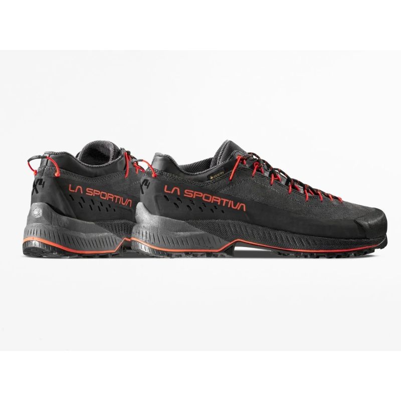 La Sportiva TX4 Evo GTX approach shoes - carbon/tomato