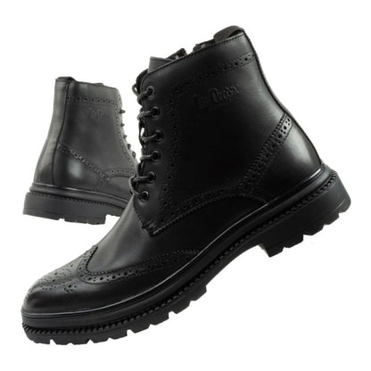 Lee Cooper men's shoes Chelsea boots elegant leather black