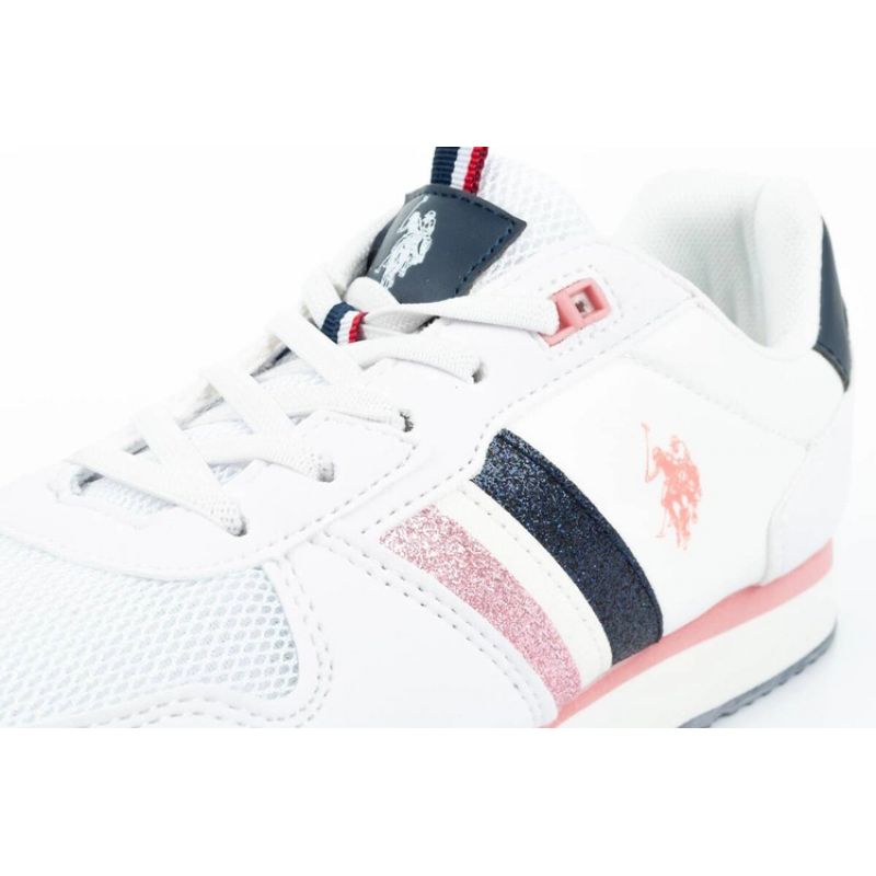 US Polo ASSN shoes. W NOBIK003A-WHI