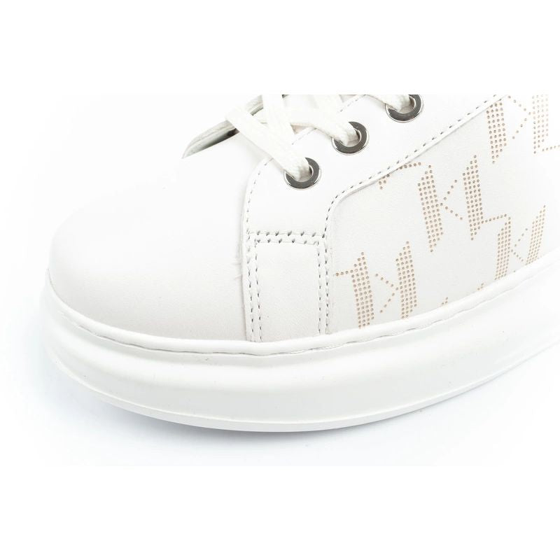 Karl Lagerfeld Kapri men's shoes sneakers natural leather white