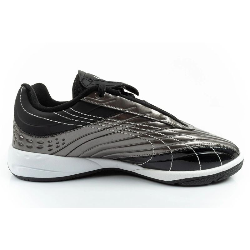 Puma sports shoes sneakers youth V-S2 Goalgetter fashionable silver