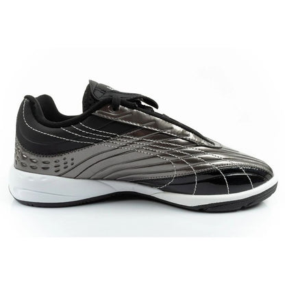 Puma sports shoes sneakers youth V-S2 Goalgetter fashionable silver