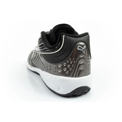 Puma sports shoes sneakers youth V-S2 Goalgetter fashionable silver