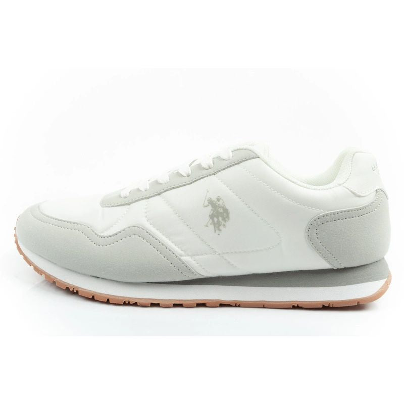 US Polo Assn sports shoes sneakers men's fashionable comfortable white